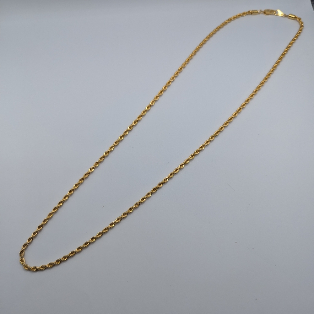Gold rope chain - Picture 2 of 4